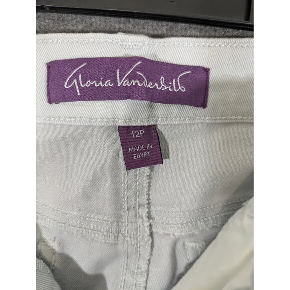 Gloria Vanderbilt Amanda Tapered Leg Light Blue Jeans Womens Size 12 Petite - Picture 4 of 9